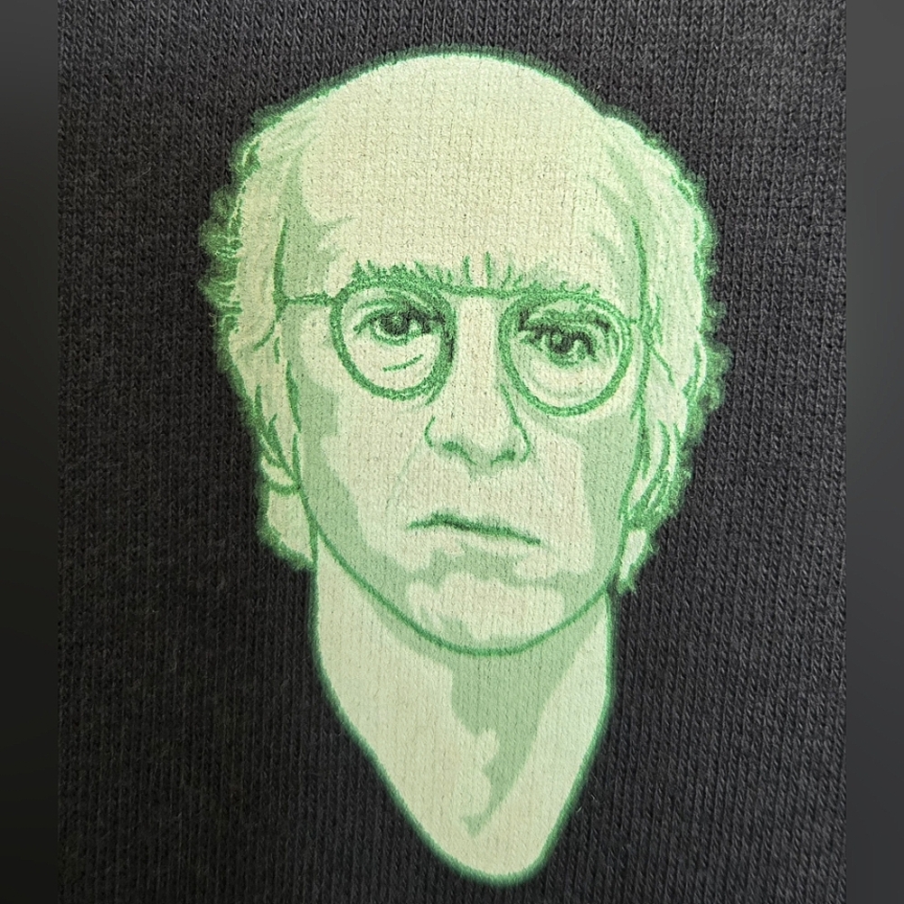 Larry David Graphic Crewneck Sweatshirt
